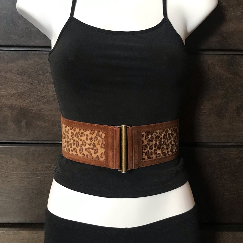 COPY - Leopard Design Stretch Belt